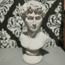 Cargar imagen en el visor de la galería, Busto El David. Esculturas griegas réplicas para decorar tu hogar

