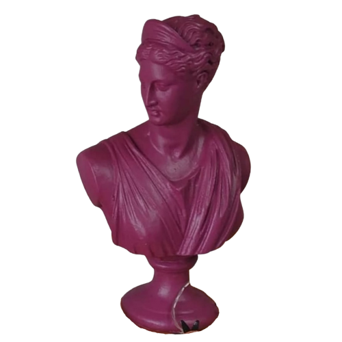 escultura decorativa griega. figurilla adorno. adorno decorativo